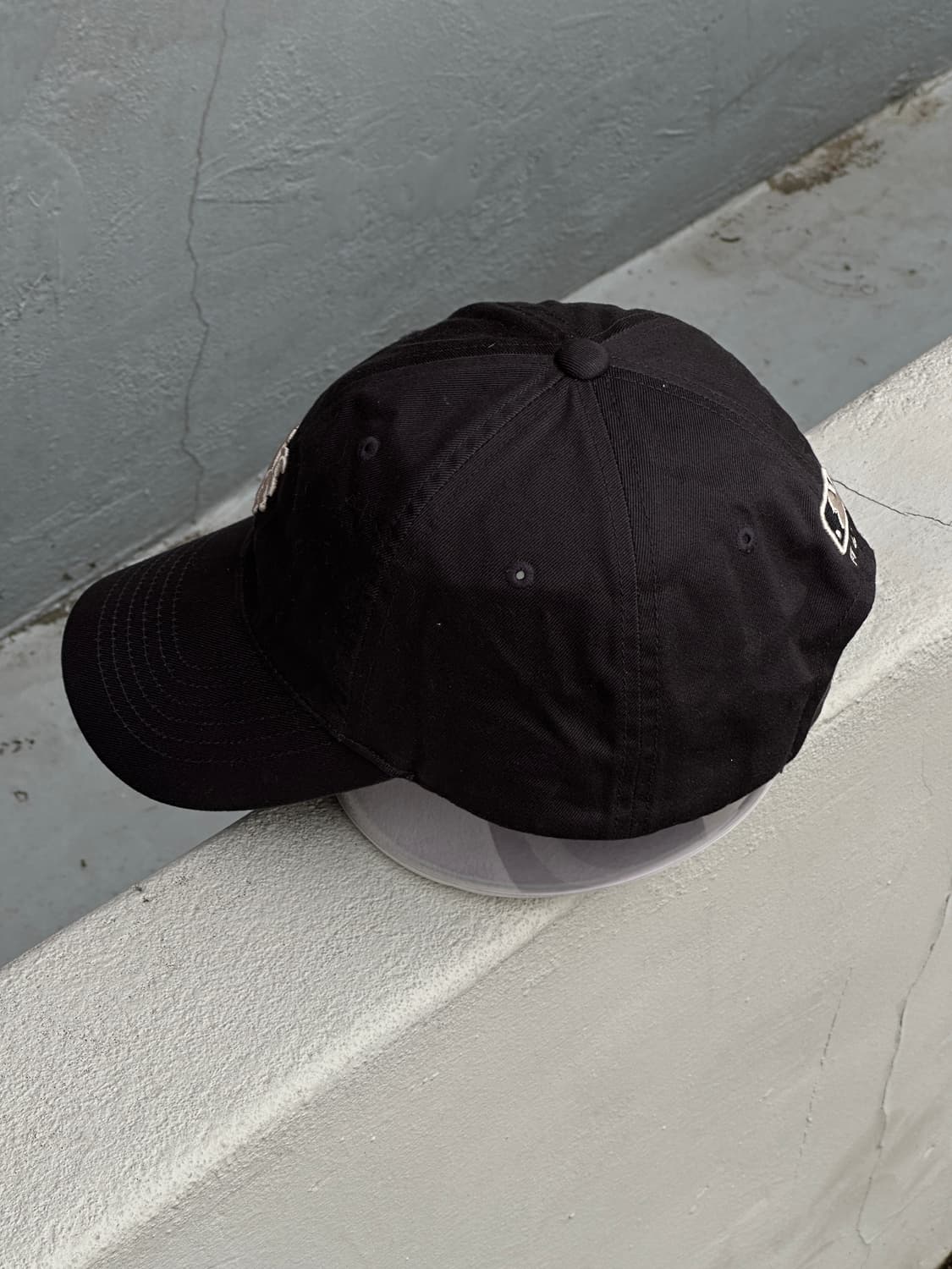 [F] MLB 엠엘비 뉴욕메츠 로고 차콜그레이 볼캡 모자 상품이미지3