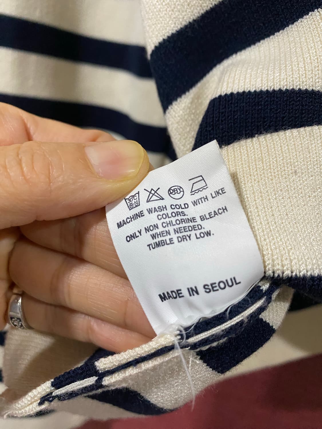 LIBRE 스트라이프 가디건 상품이미지6