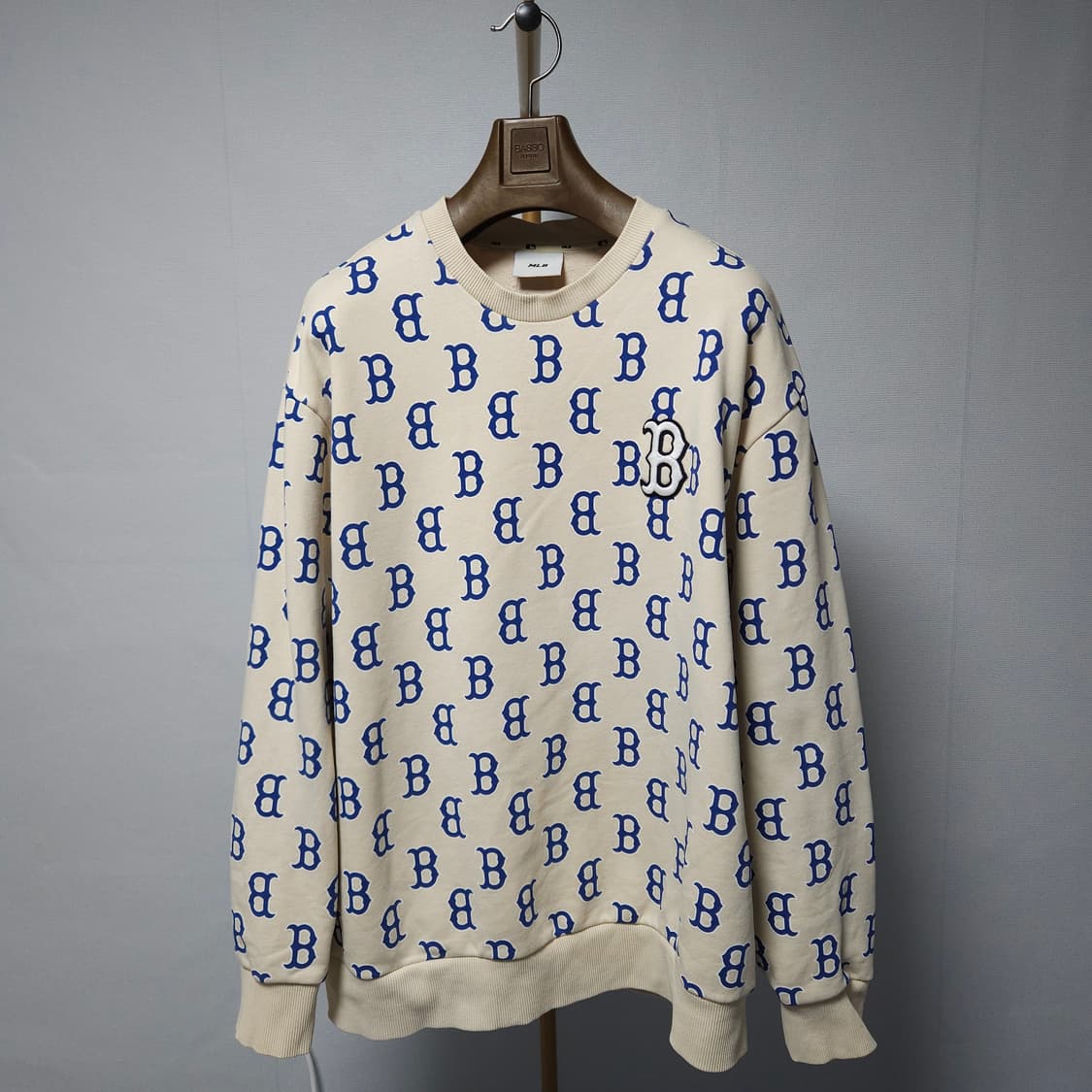 XL ) MLB 공용 모노그램 오버핏 맨투맨 상품이미지2