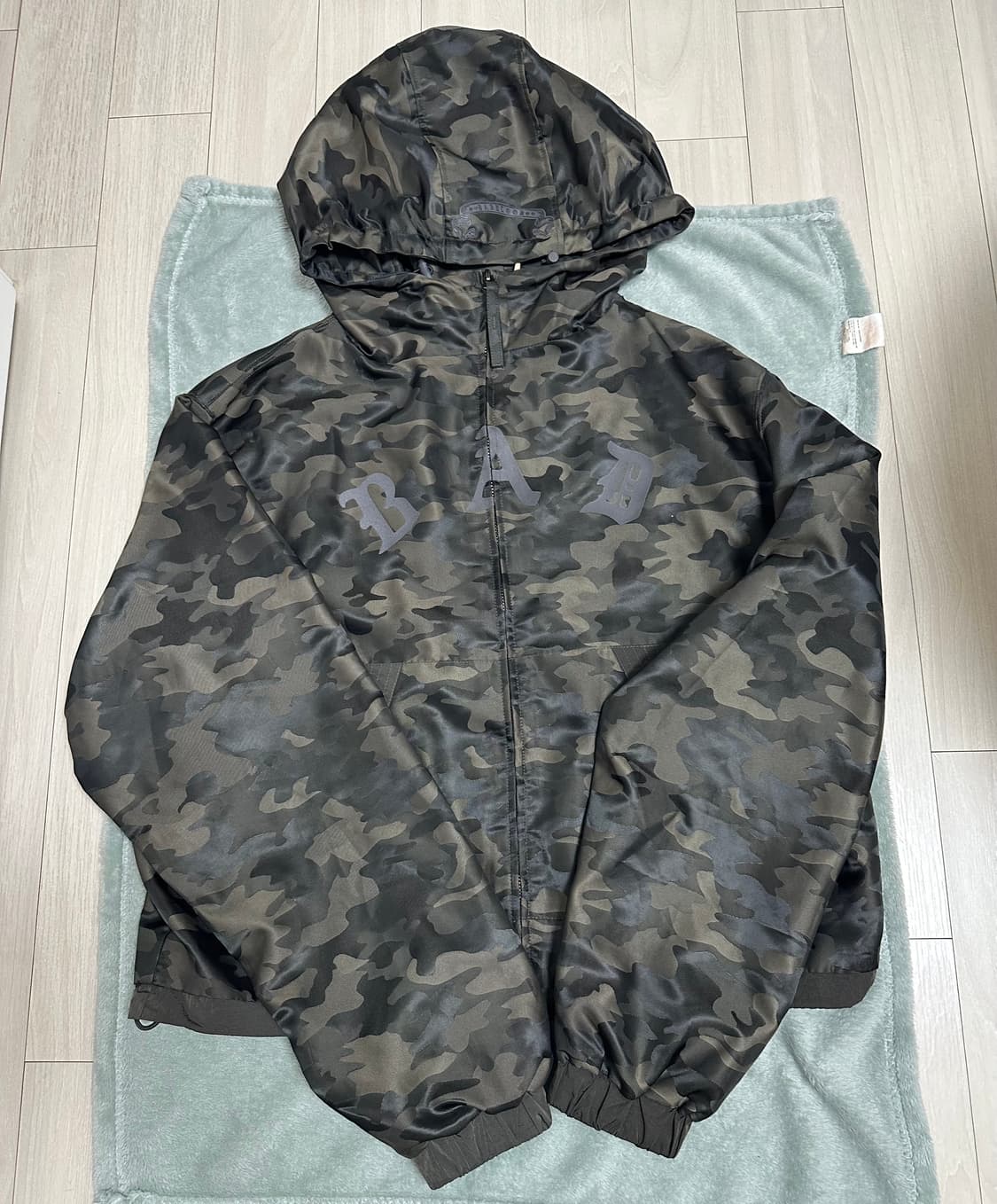 [S] 배드블러드 미스틱 나일론 리플렉티브 후드 집업 - 브라운카모 상품이미지3