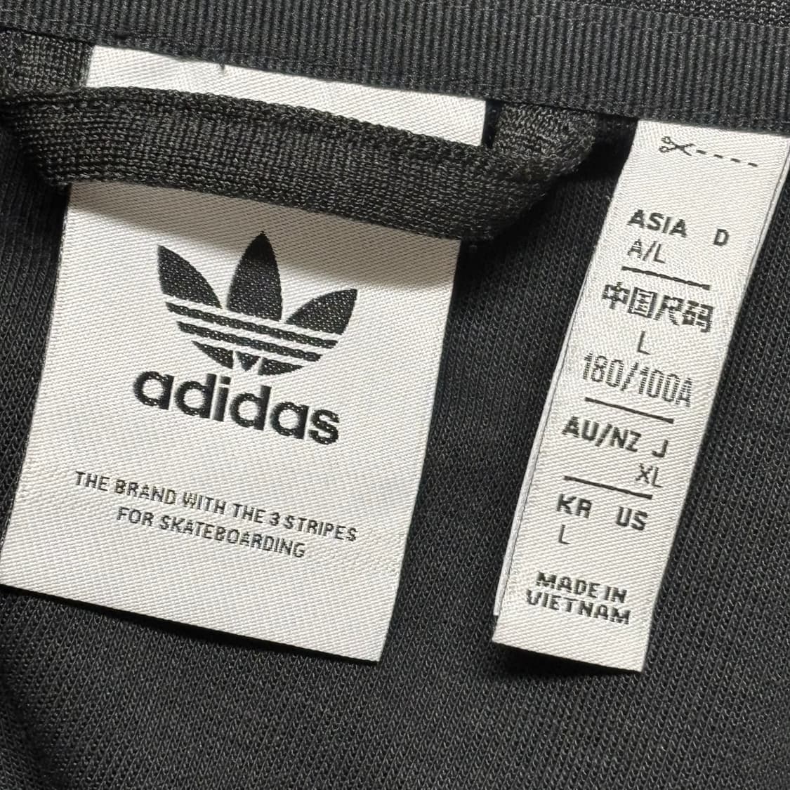 아디다스 스케이트보딩 파이어버드 트랙탑 블랙 져지 L 상품이미지3