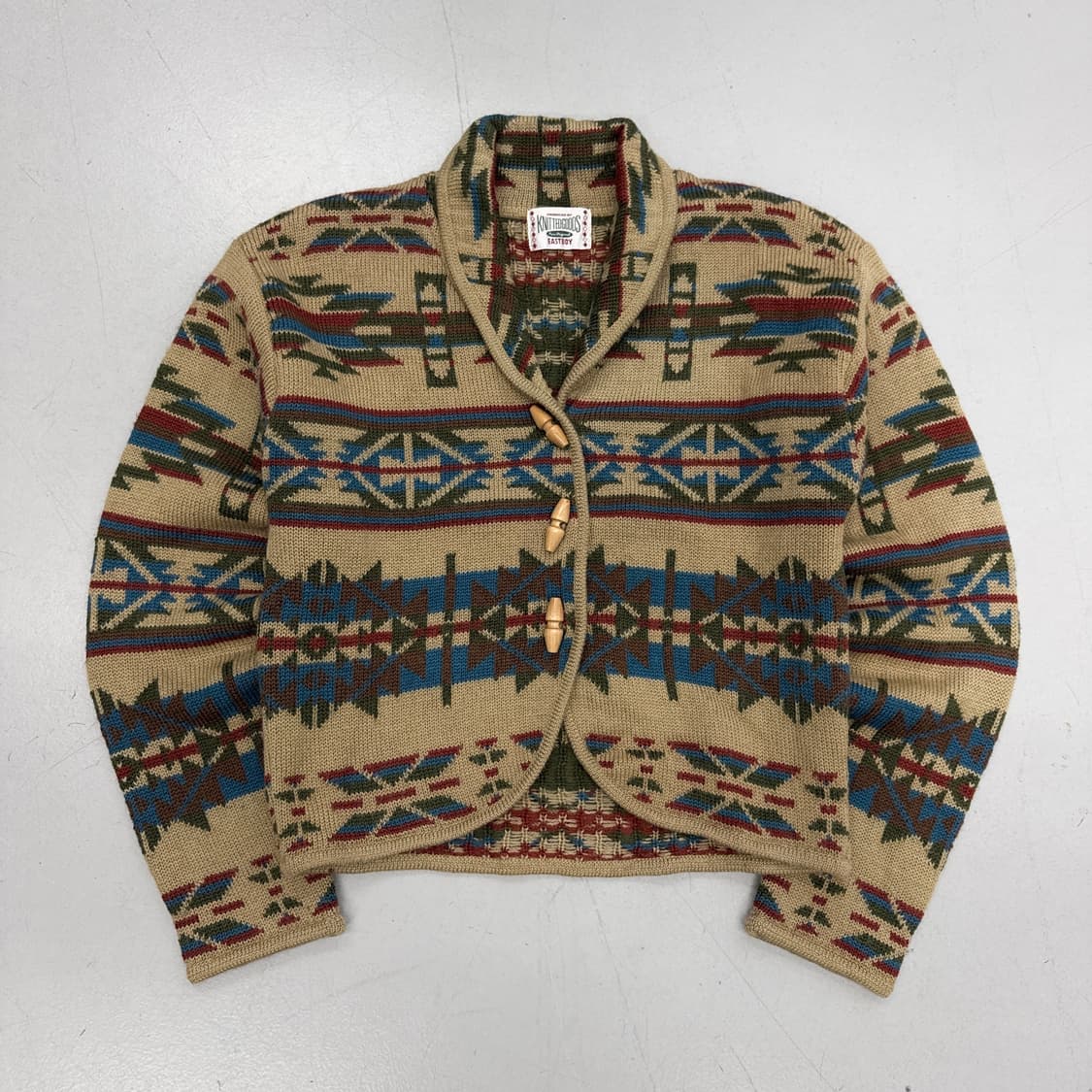 이스트보이 제팬 에스닉 노르딕 가디건 니트 상품이미지2