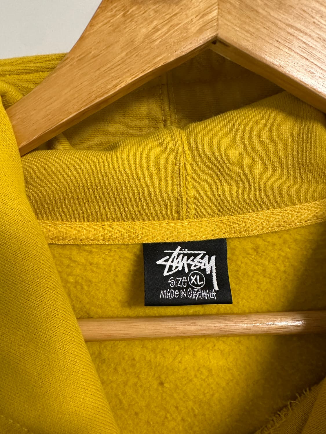 스투시 에잇볼 후드티 옐로우 노랑 머스타드 8볼 후디 레어 희귀 상품이미지4