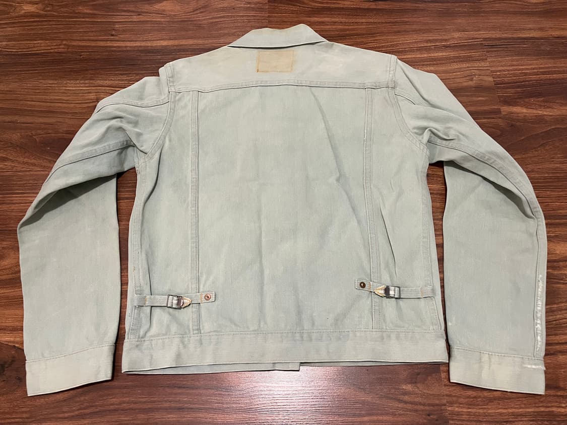 더블알엘 RRL 셀비지 데님 워싱 산타페 워크 자켓 사이즈 M 상품이미지2