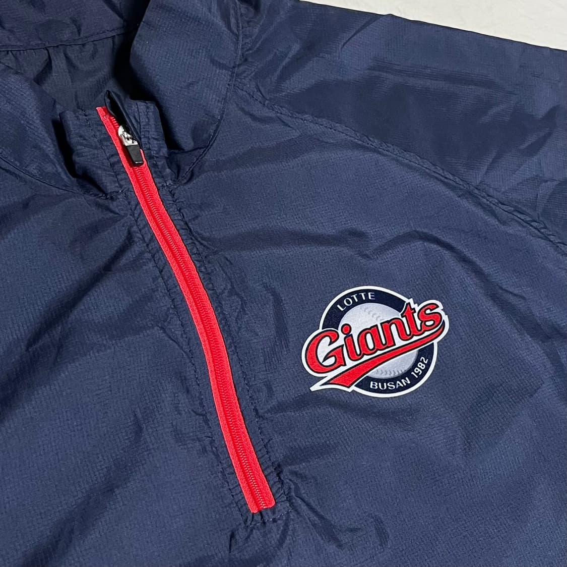 롯데 자이언츠 어센틱 반팔 아노락 유니폼 상품이미지4