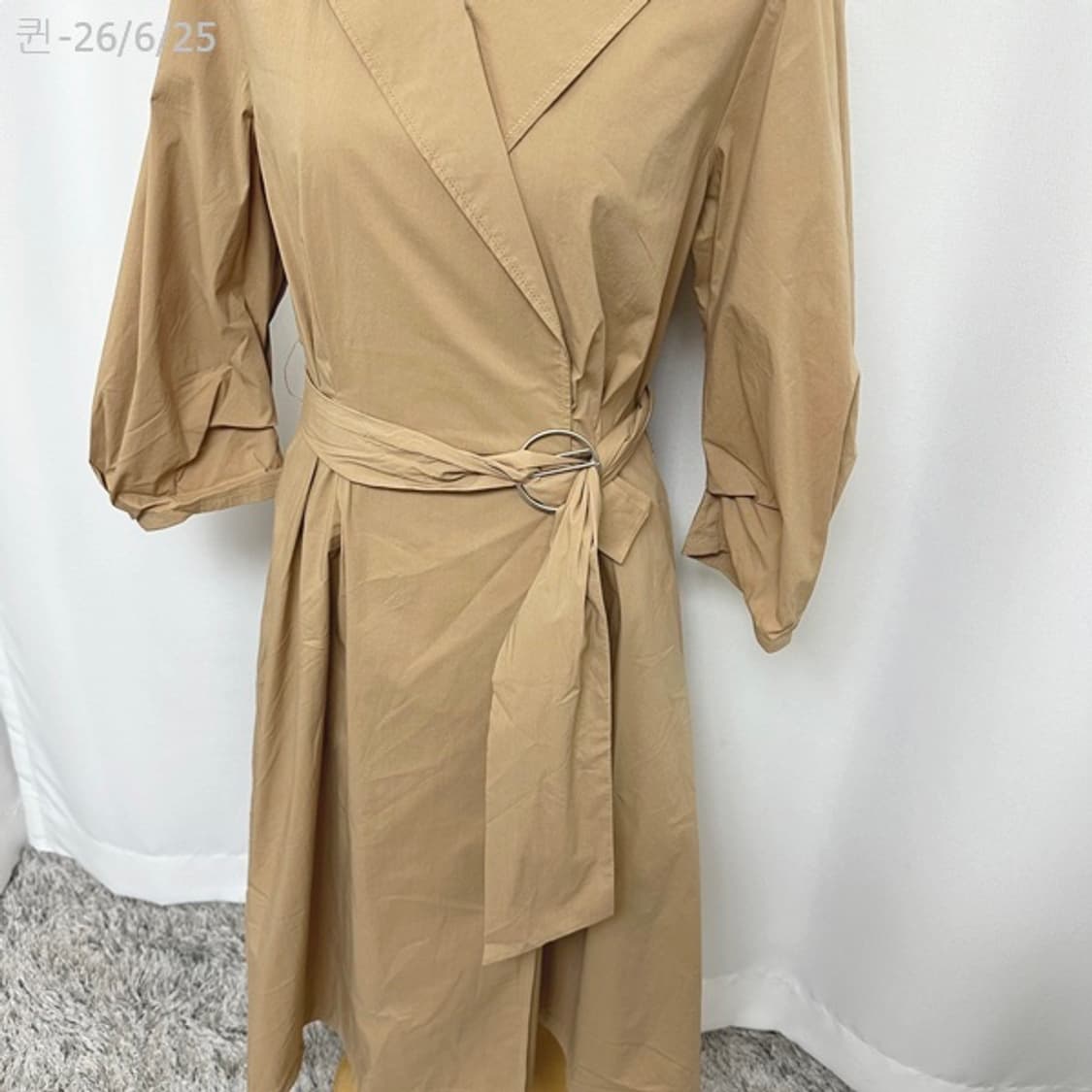 line 라인 여자 면/나일론  플레어 원피스 55 상품이미지4