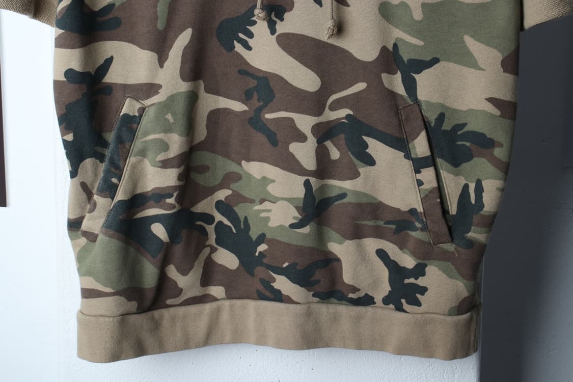 (L-XL) 자라 반팔 티셔츠 후드 카모 밀리터리 스트릿-H33031 상품이미지4