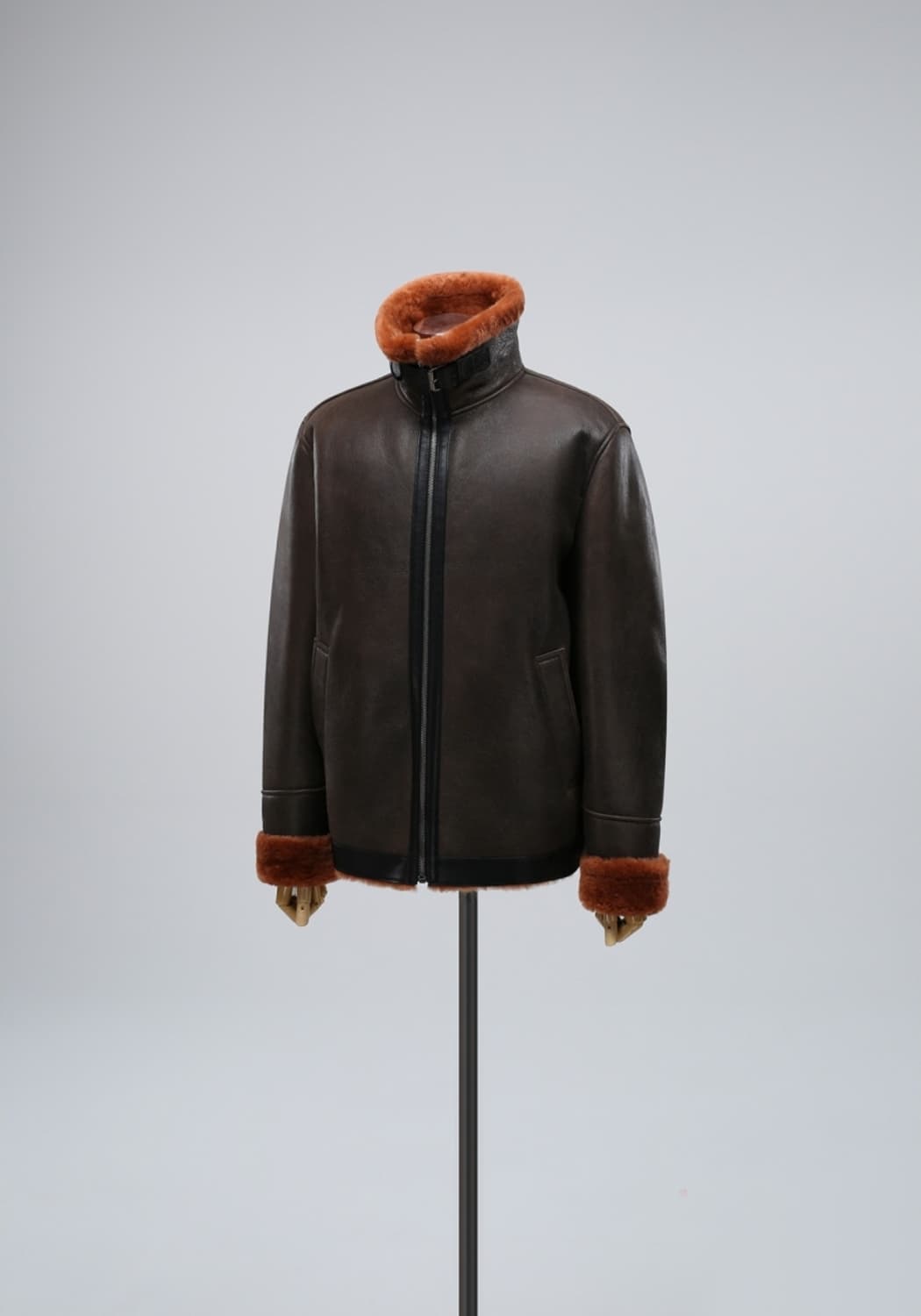 Real LambSkin - Point Leather Mustang 02 상품이미지4