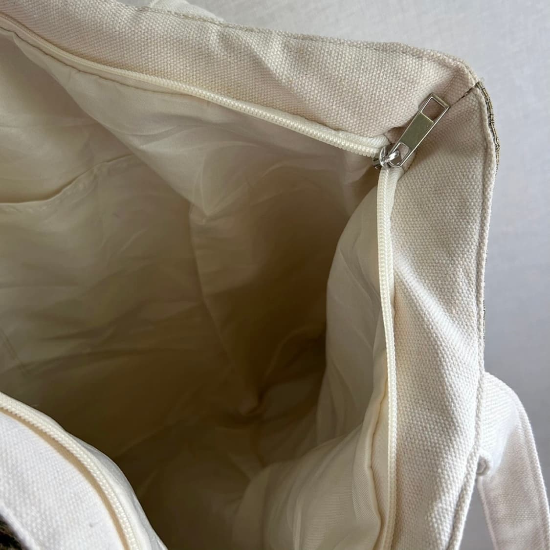 Vintage Cat Embroidery Canvas Bag 상품이미지5