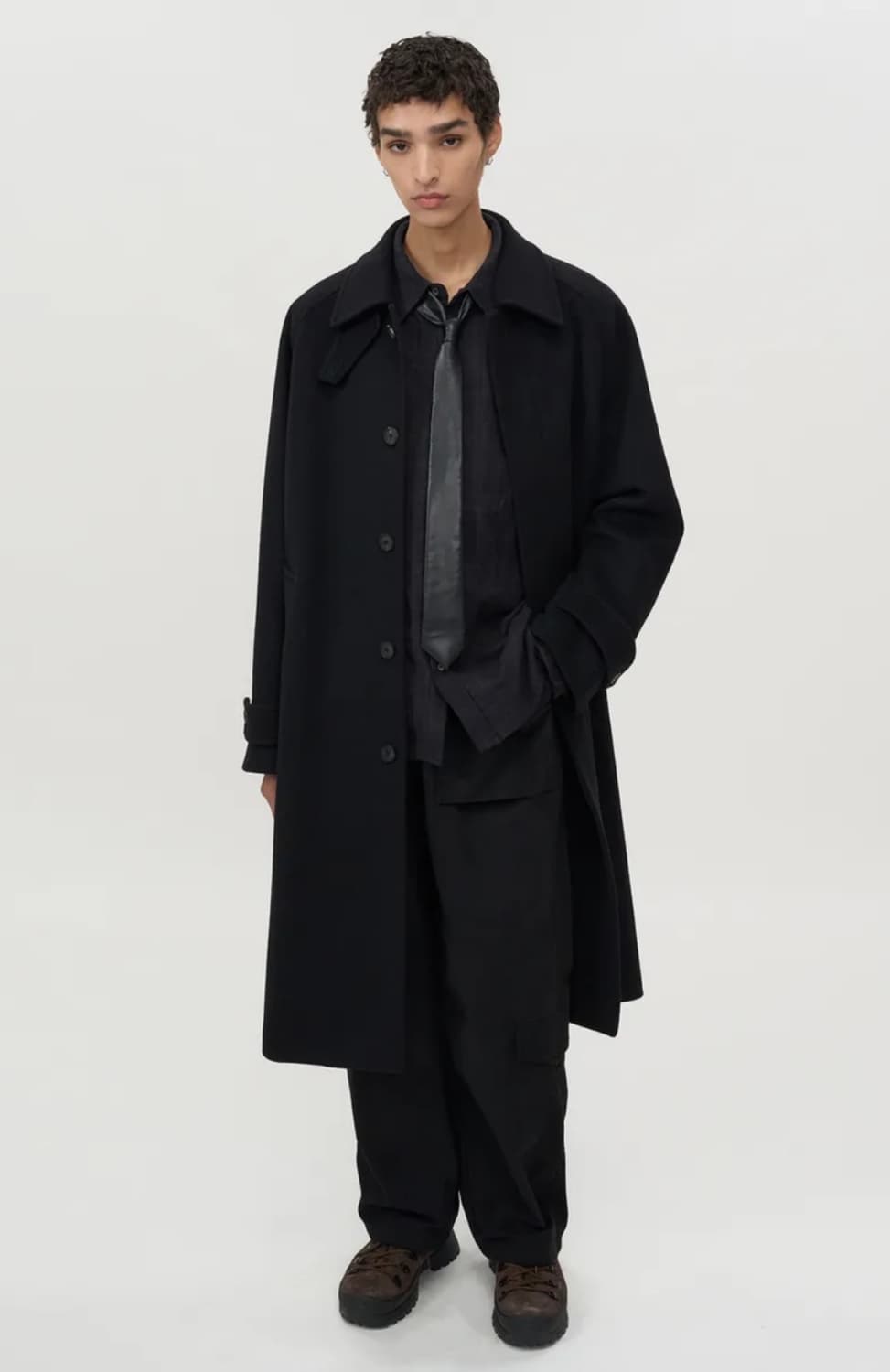 (M)인사일런스 마펠 캐시미어 발마칸 코트 상품이미지2