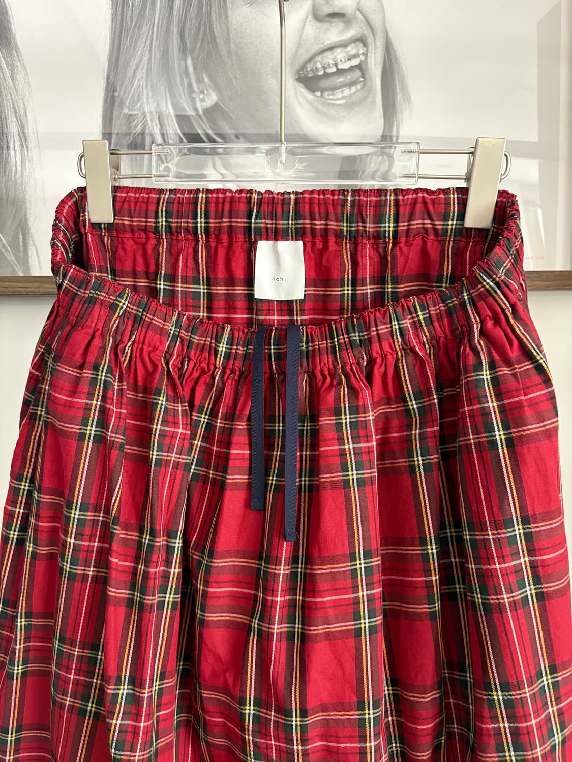 ichi. / tartan check skirt ( free size ) 상품이미지4