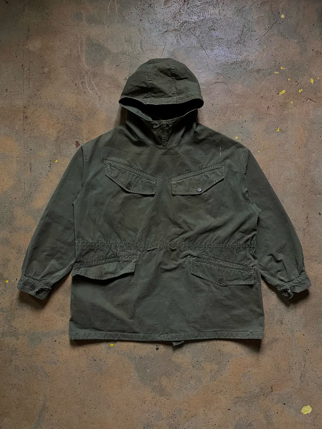 50s 프랑스군 오리지널 M50 마운틴 스목 파카 후드 상품이미지1