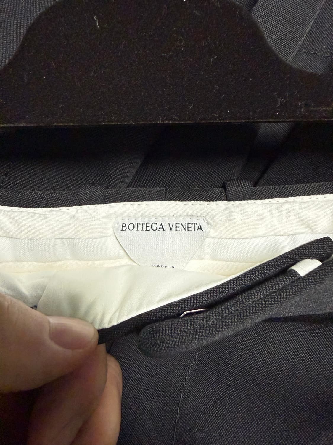 보테가 베네타 네이비 스커트 상품이미지2