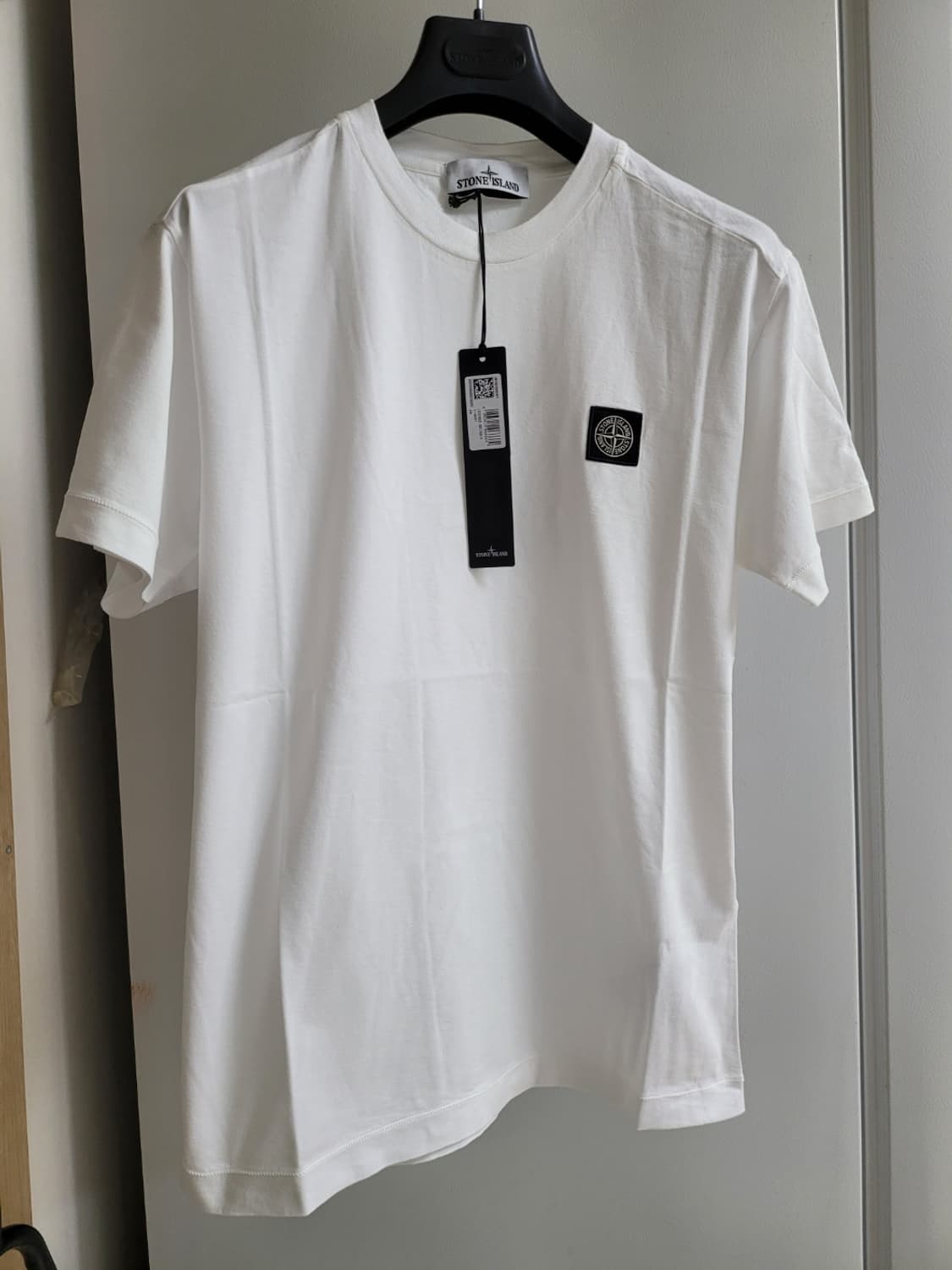 ✍️ [새상품/풀구성] 스톤아일랜드 로고 패치 티셔츠 상품이미지1