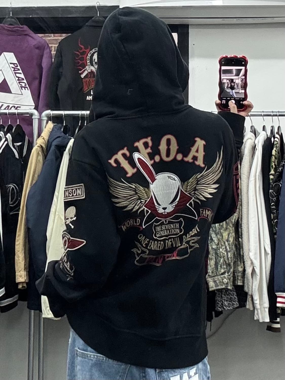 밴슨 레더 TFOA 후드집업 상품이미지4