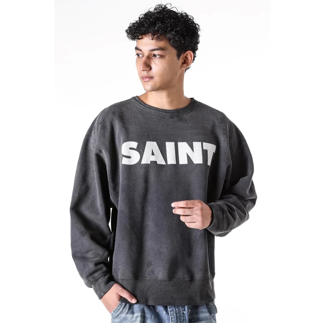 (L) Saint michael 세인트미카엘 24fw 맨투맨 상품이미지1