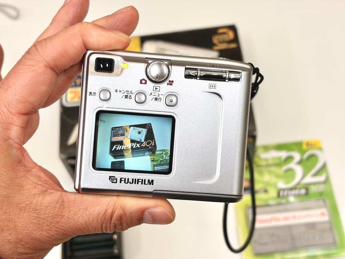 99% 신동품! 후지필름 파인픽스 40i 상품이미지10