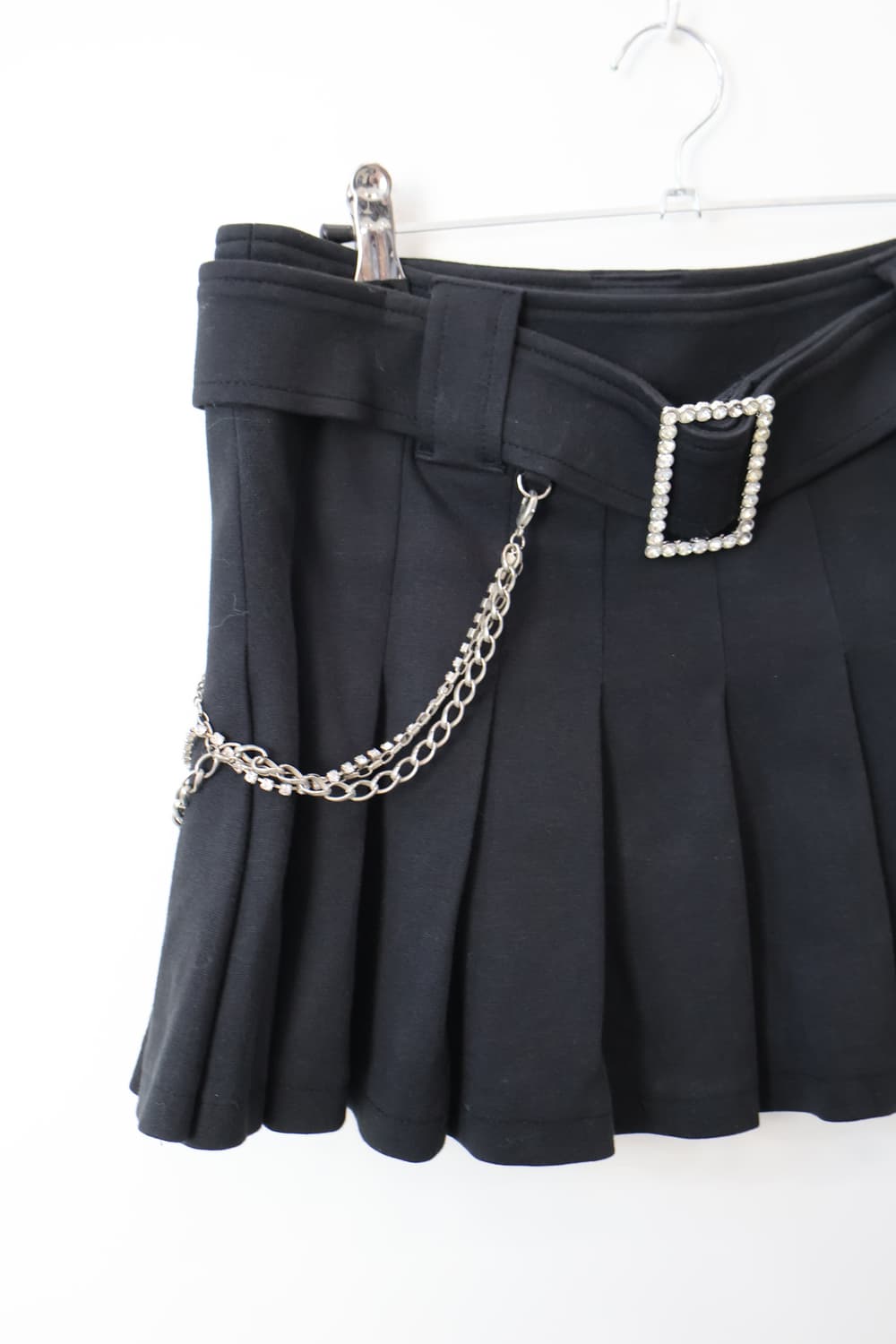 CECIL McBEE Y2K Buckle Chain Mini Skirt 상품이미지7