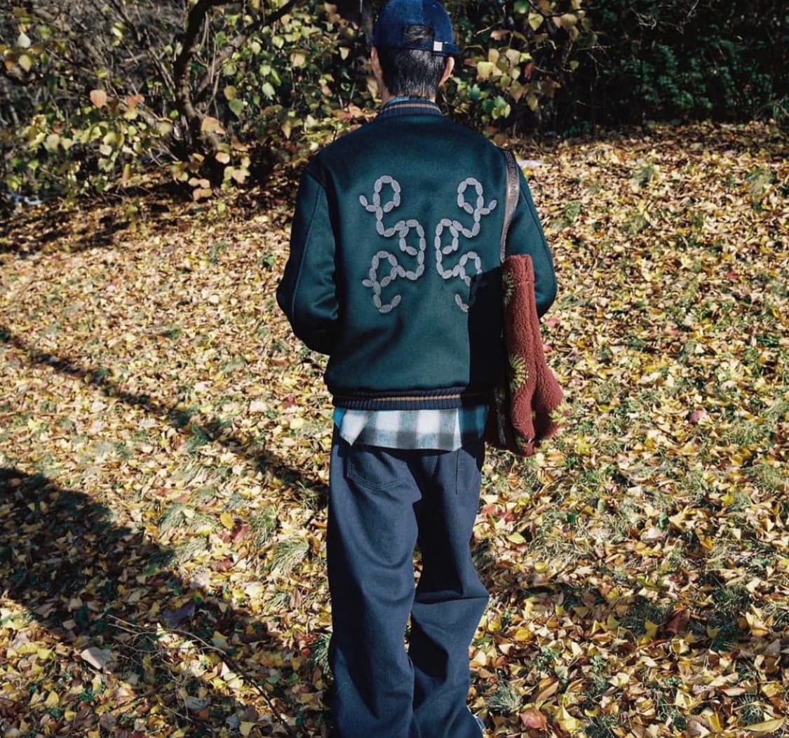 999휴머니티 울 블루종 s 상품이미지1