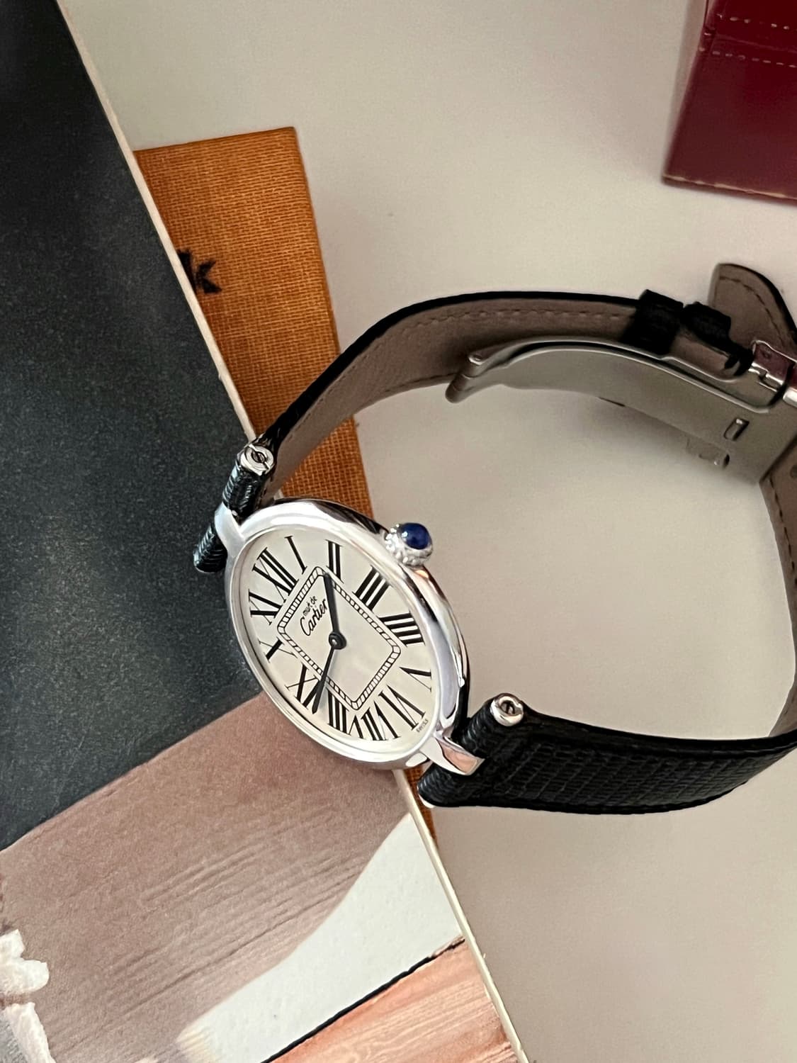 CARTIER 까르띠에 머스트 드 방돔 루이 시계 (30mm) 상품이미지8