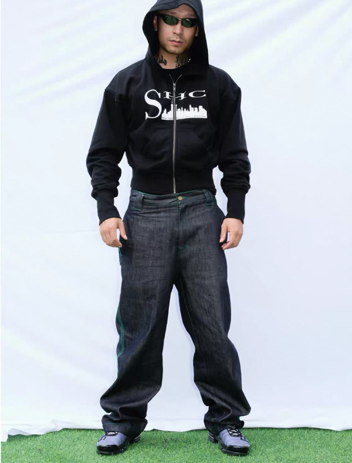 SHC Printed Slim Zip Hoodie 상품이미지6