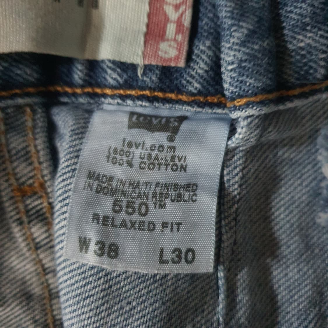 리바이스 550 빈티지  데님 No.22 상품이미지5