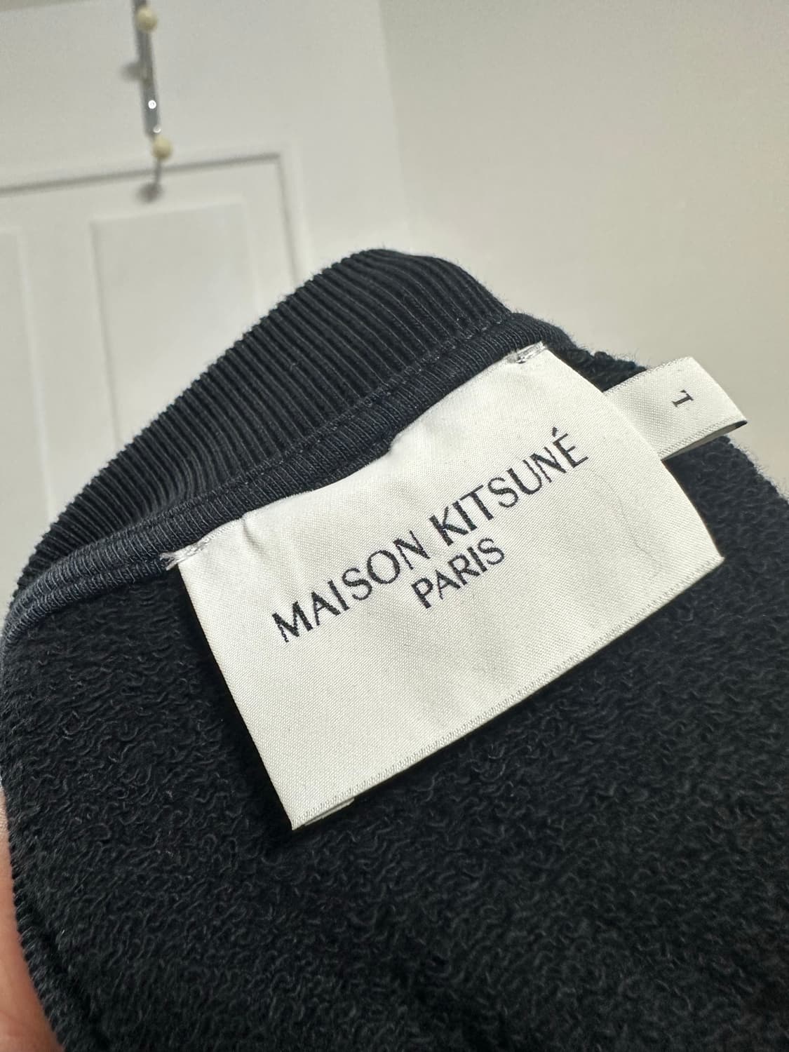 메종키츠네 트리컬러 폭스 패치 맨투맨 상품이미지3