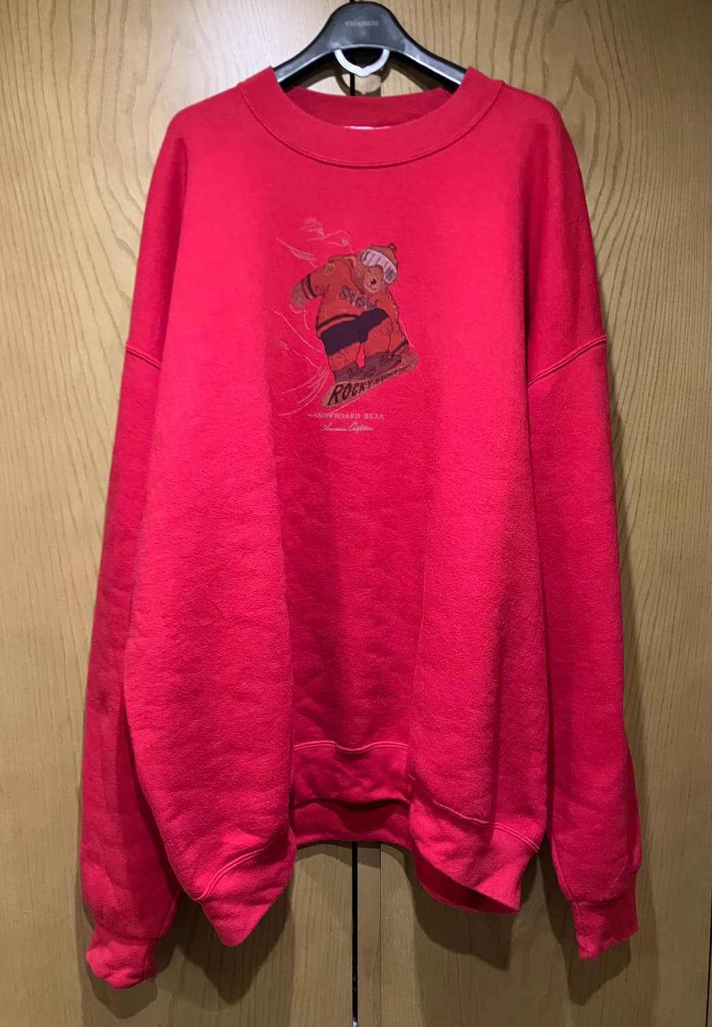 FIL A FIL PARIS 스노우보드베어 스웻셔츠 폴로 구제 빈티지 상품이미지2