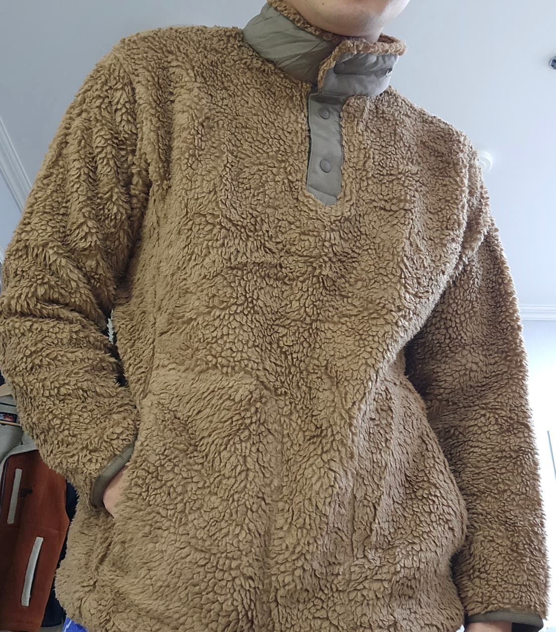 유니클로 x 화이트 마운티니어링 WPJ 플리스 오버사이즈 풀오버 상품이미지4