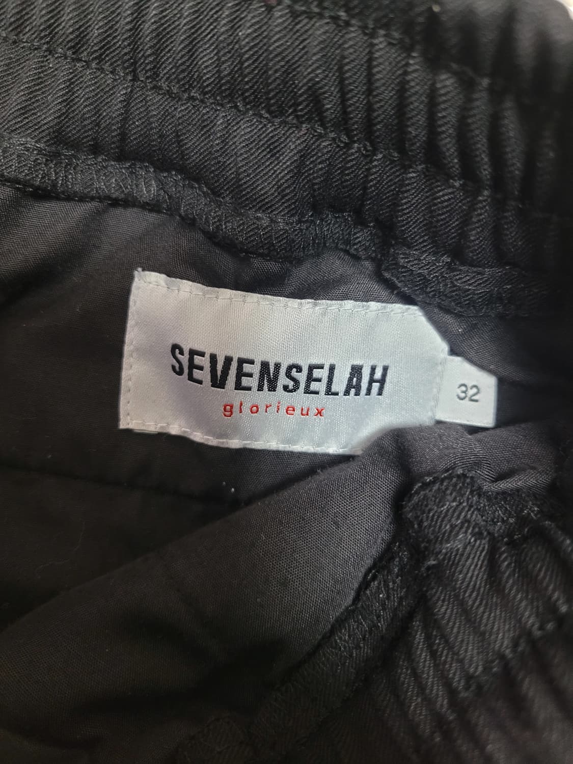 세븐셀라 카고 조거 팬츠 블랙 32 상품이미지4