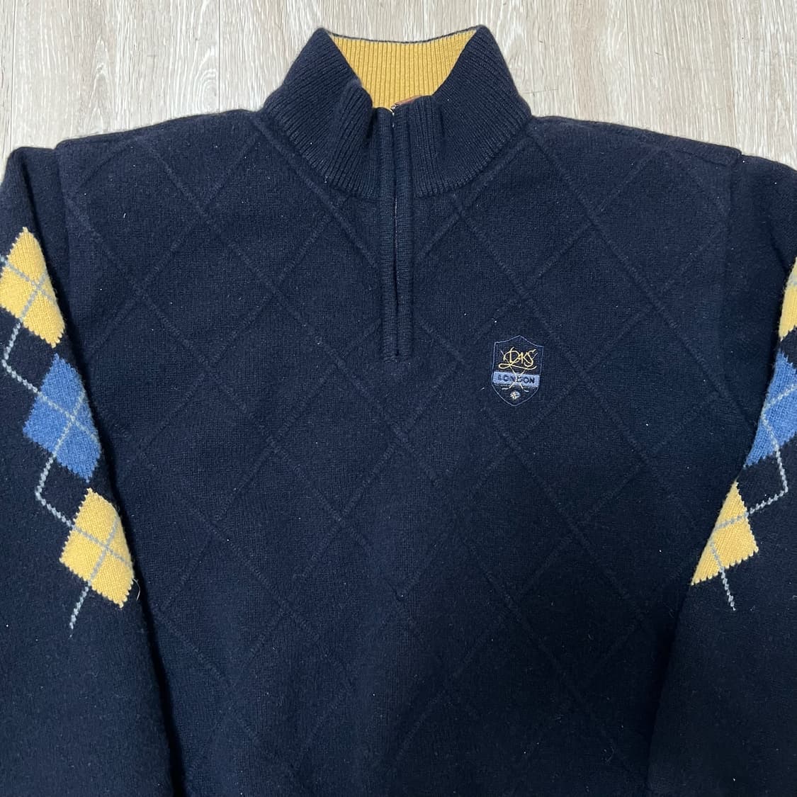 닥스 골프 남성 방풍 반집업 니트 L/100 상품이미지2