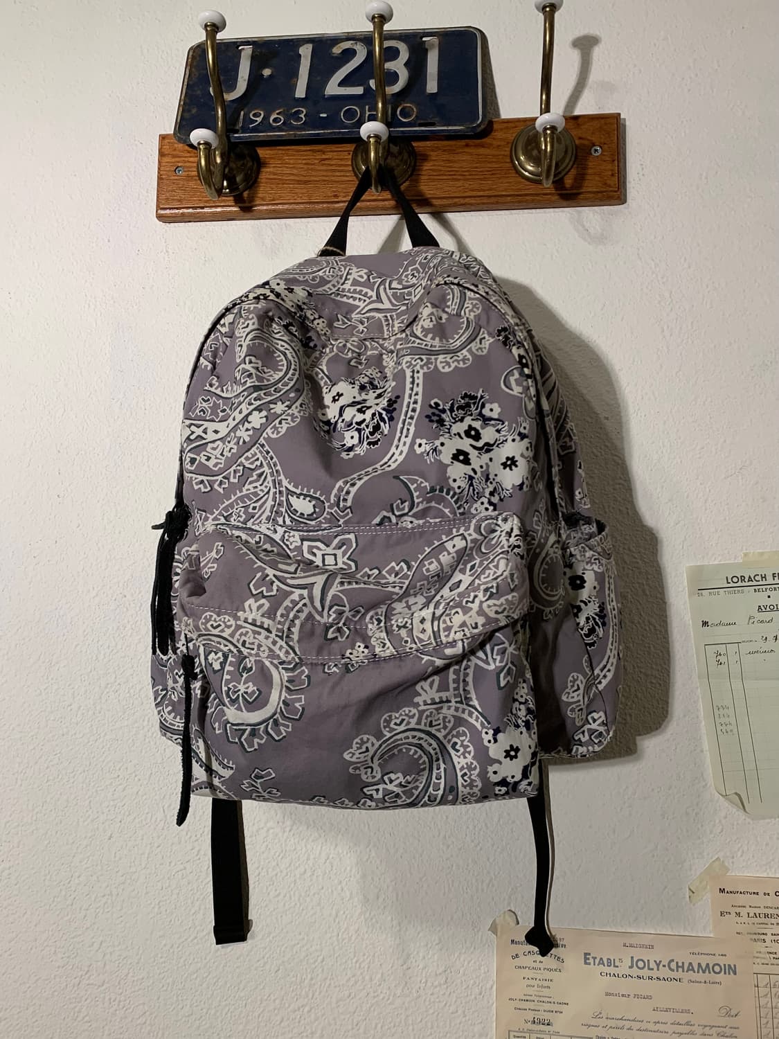 노마티디 페이즐리 백팩 상품이미지2