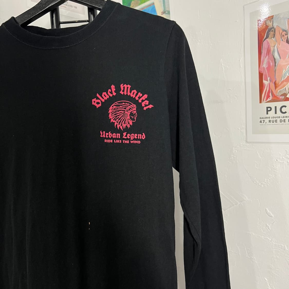 락프린팅 롱슬리브 상품이미지5