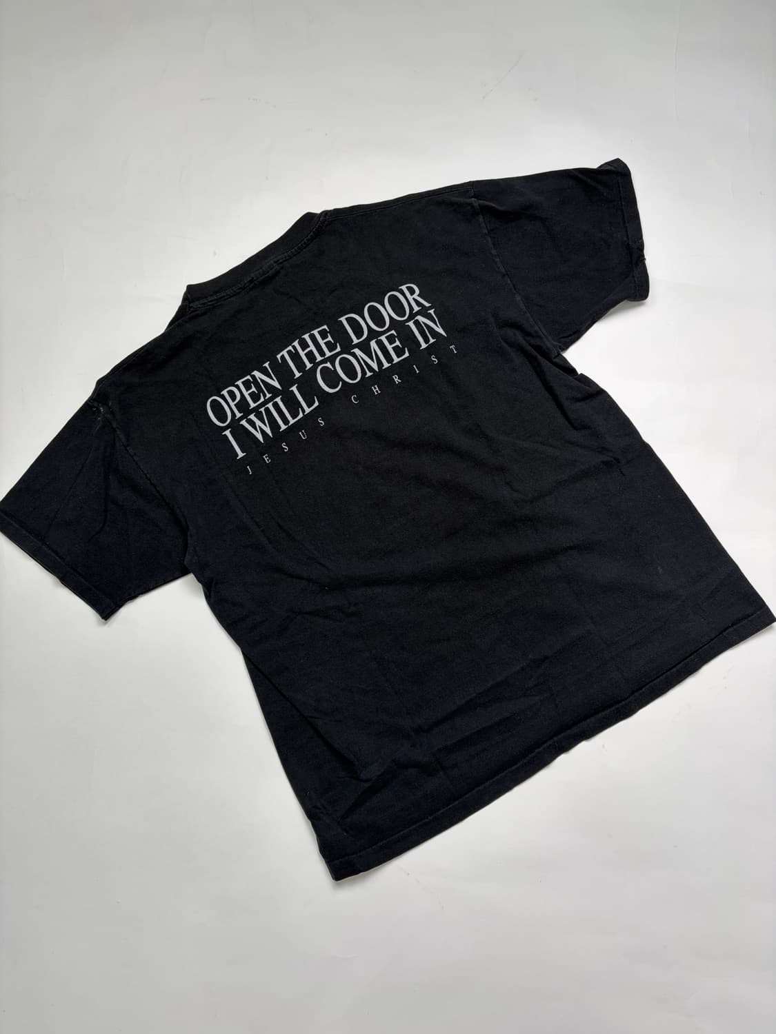 90s Jesus Tee (black) 상품이미지2