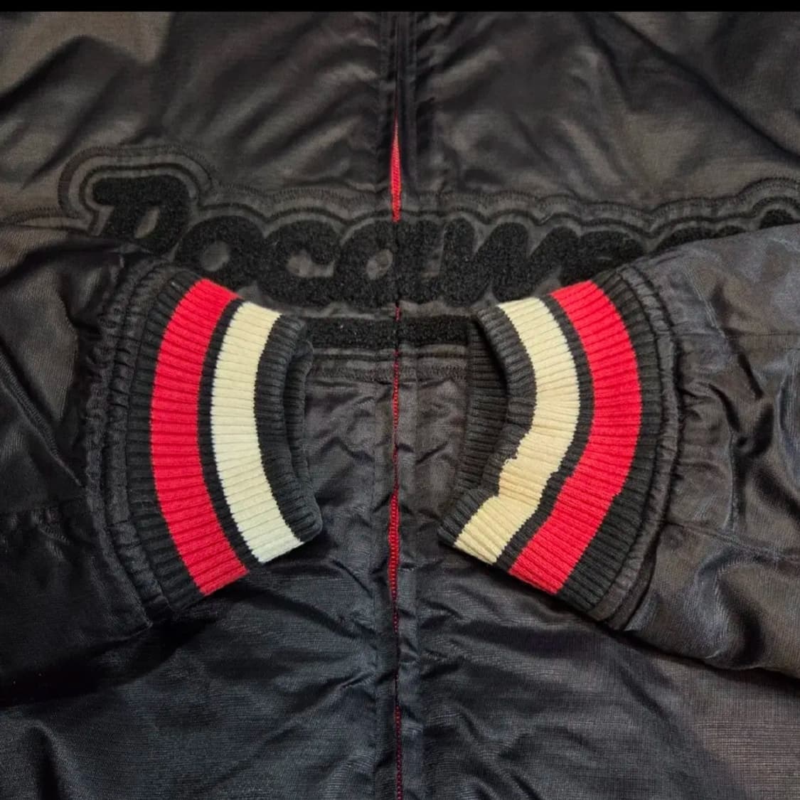 신품급) 90s 올드스쿨 로카웨어 빅로고 바시티 자켓 (2XL) 상품이미지5