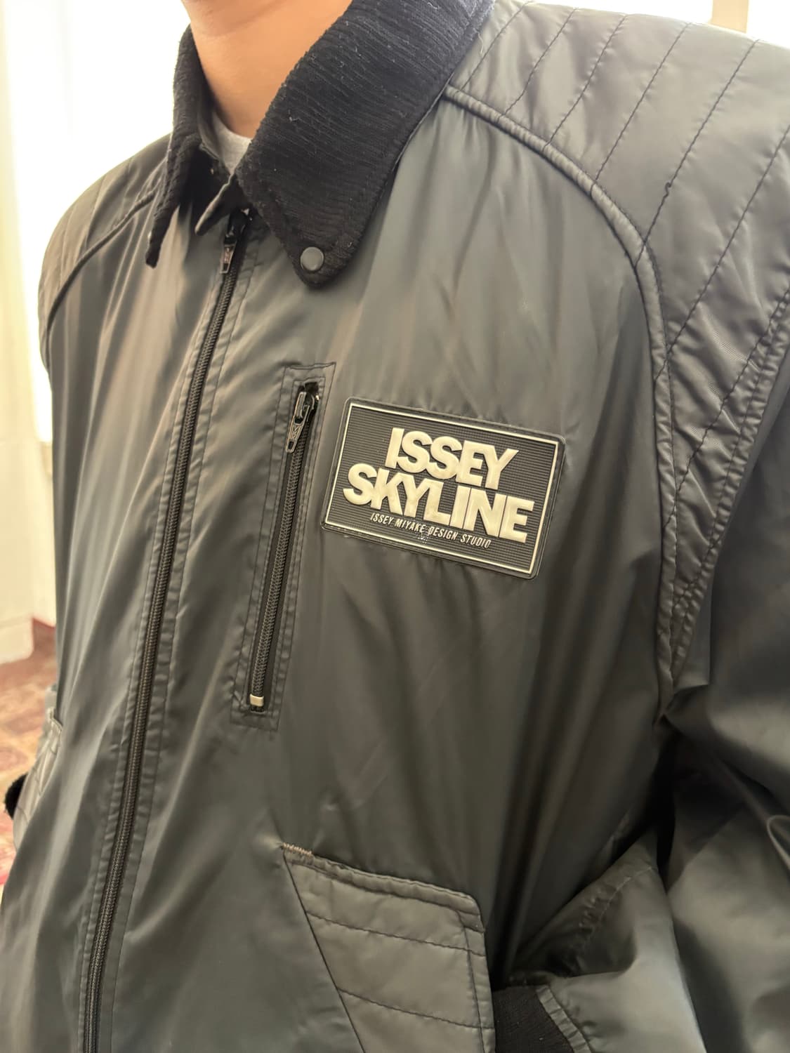 80s Issey Miyake Skyline 봄버자켓 상품이미지2