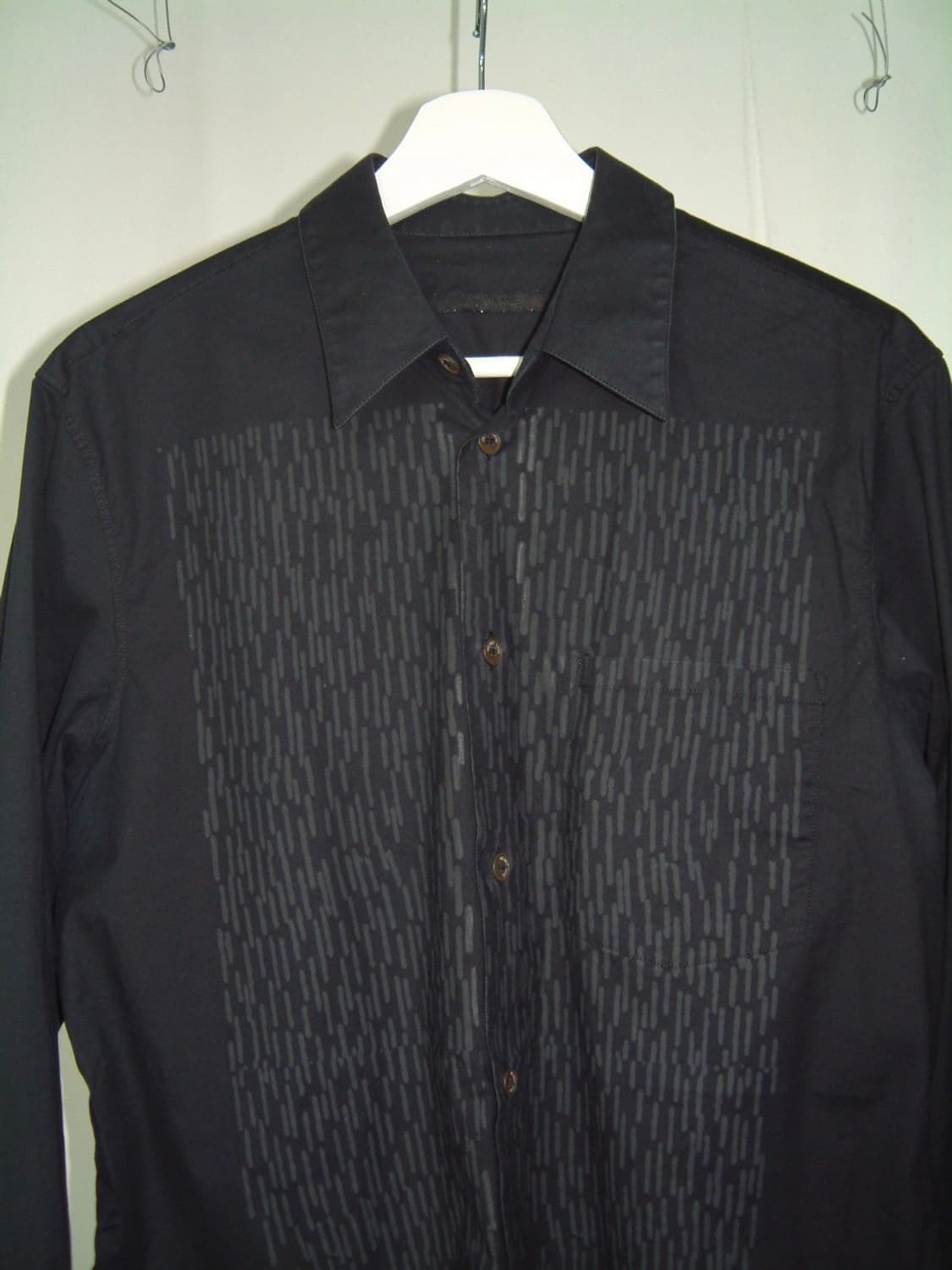 Helmut lang 05ss rain print shirt 41/15 상품이미지2