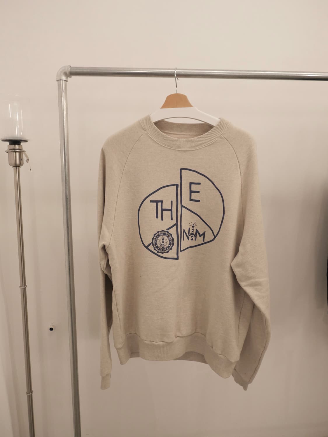 캐피탈 플리스 래글런 스웨트 셔츠 상품이미지1