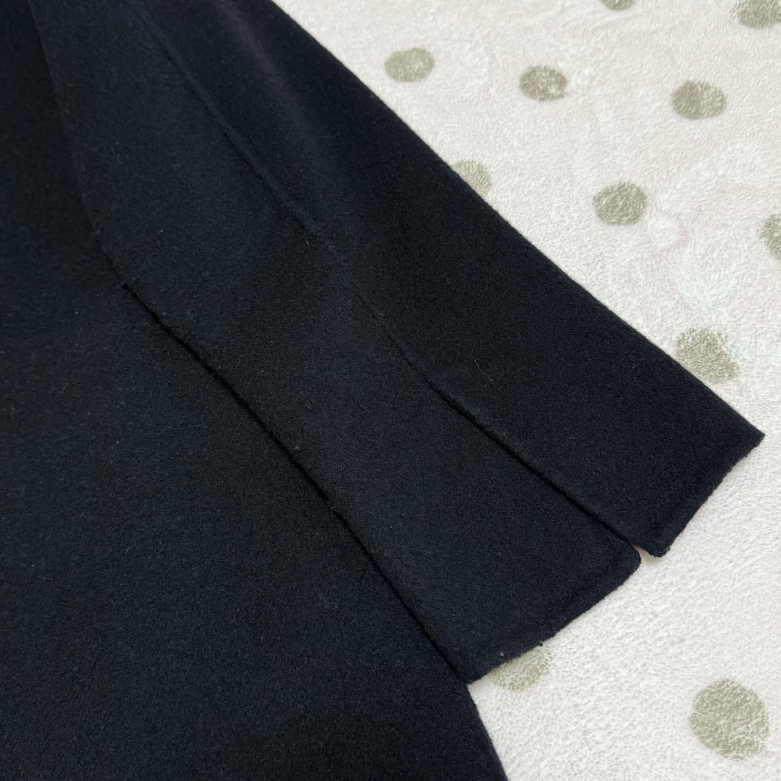 스튜디오톰보이 캐시미어 블랜디드 네이비코트 상품이미지5