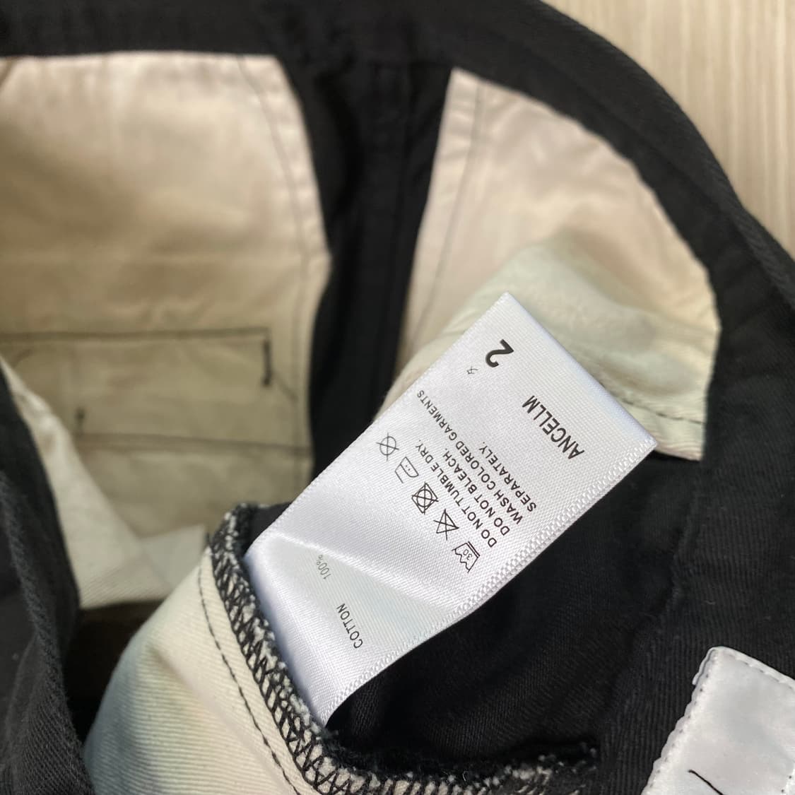 (2) 안셀름 에이징 페인트 팬츠 상품이미지5