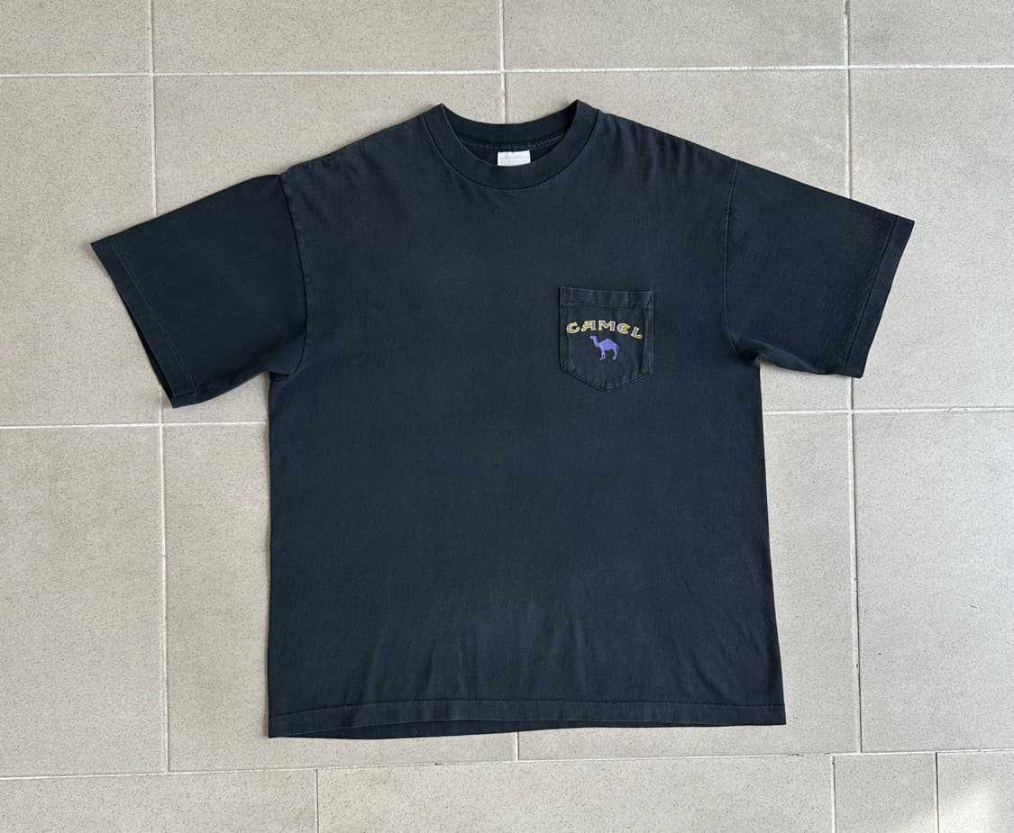 90s 빈티지 카멜 시가렛 티셔츠 XL Joe's place 상품이미지2