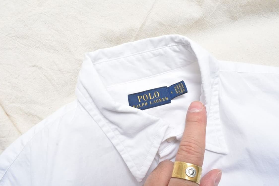 폴로 랄프로렌 화이트 셔츠 4 상품이미지4
