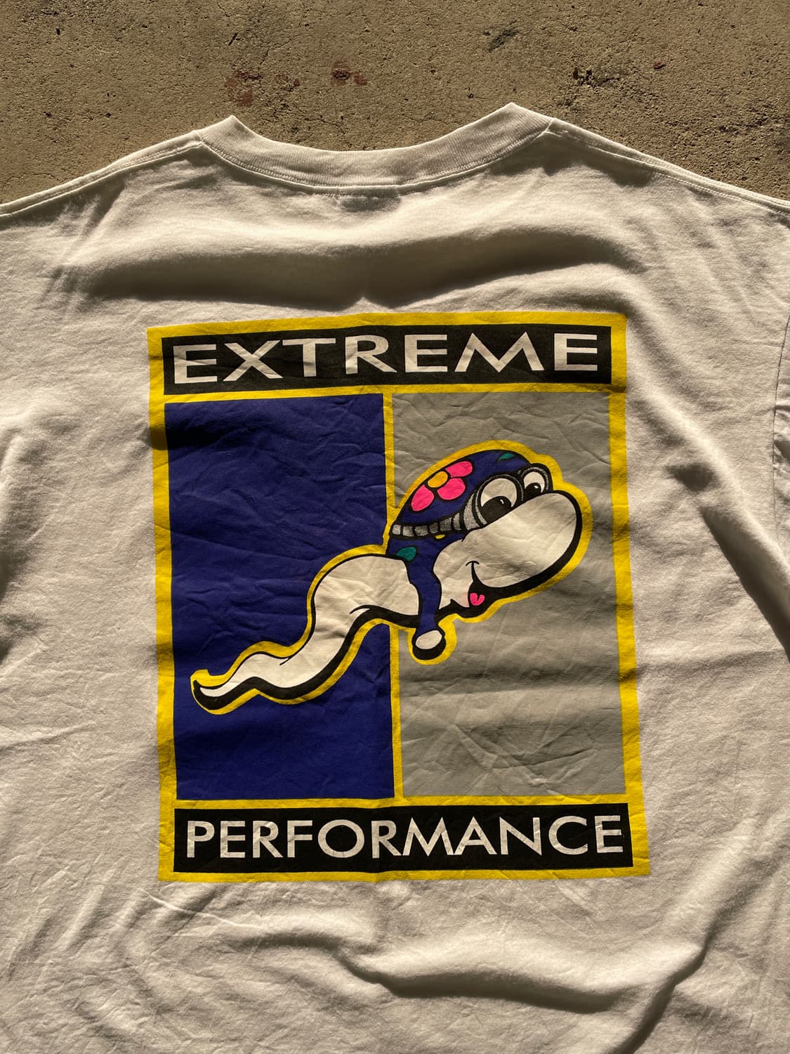 90s Oneita Sperm Parody T-shirt 상품이미지8