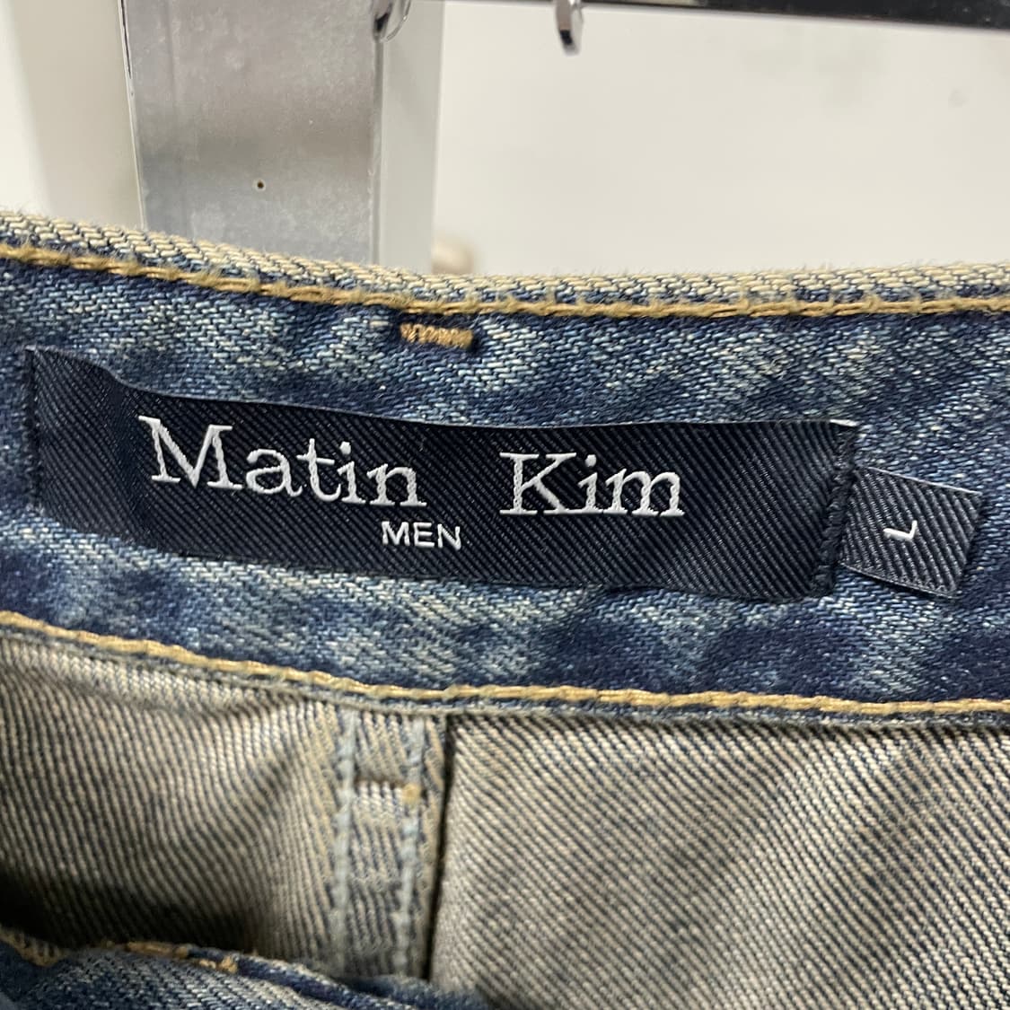 마뗑킴 데님 팬츠 L 상품이미지6