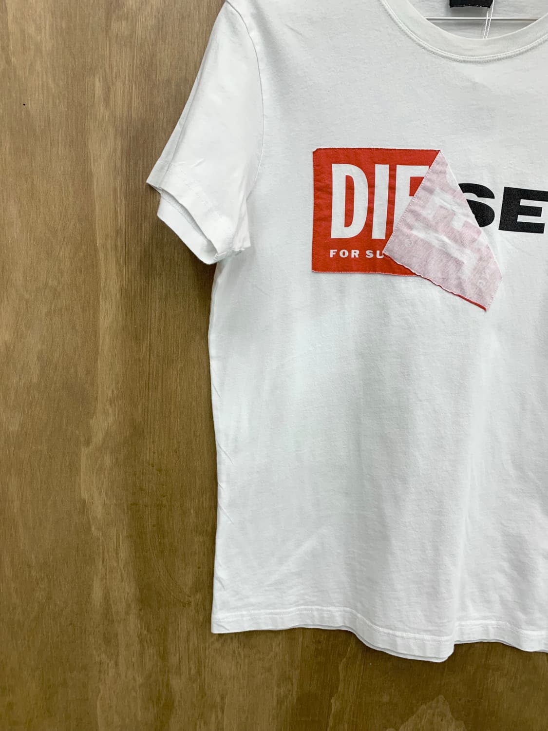 Diesel 디젤 로고 반팔 상품이미지3