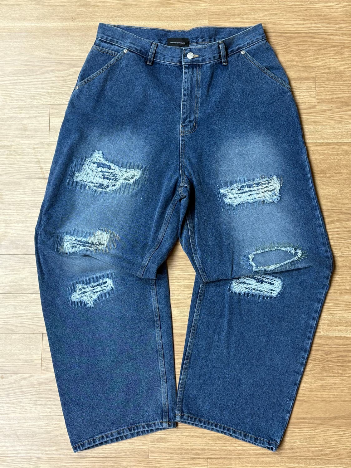 스티치 디스 데님 상품이미지1