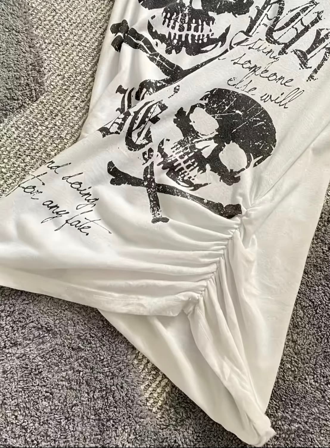 [M] Y2K 고딕 빈티지 펑크 티셔츠 상품이미지3