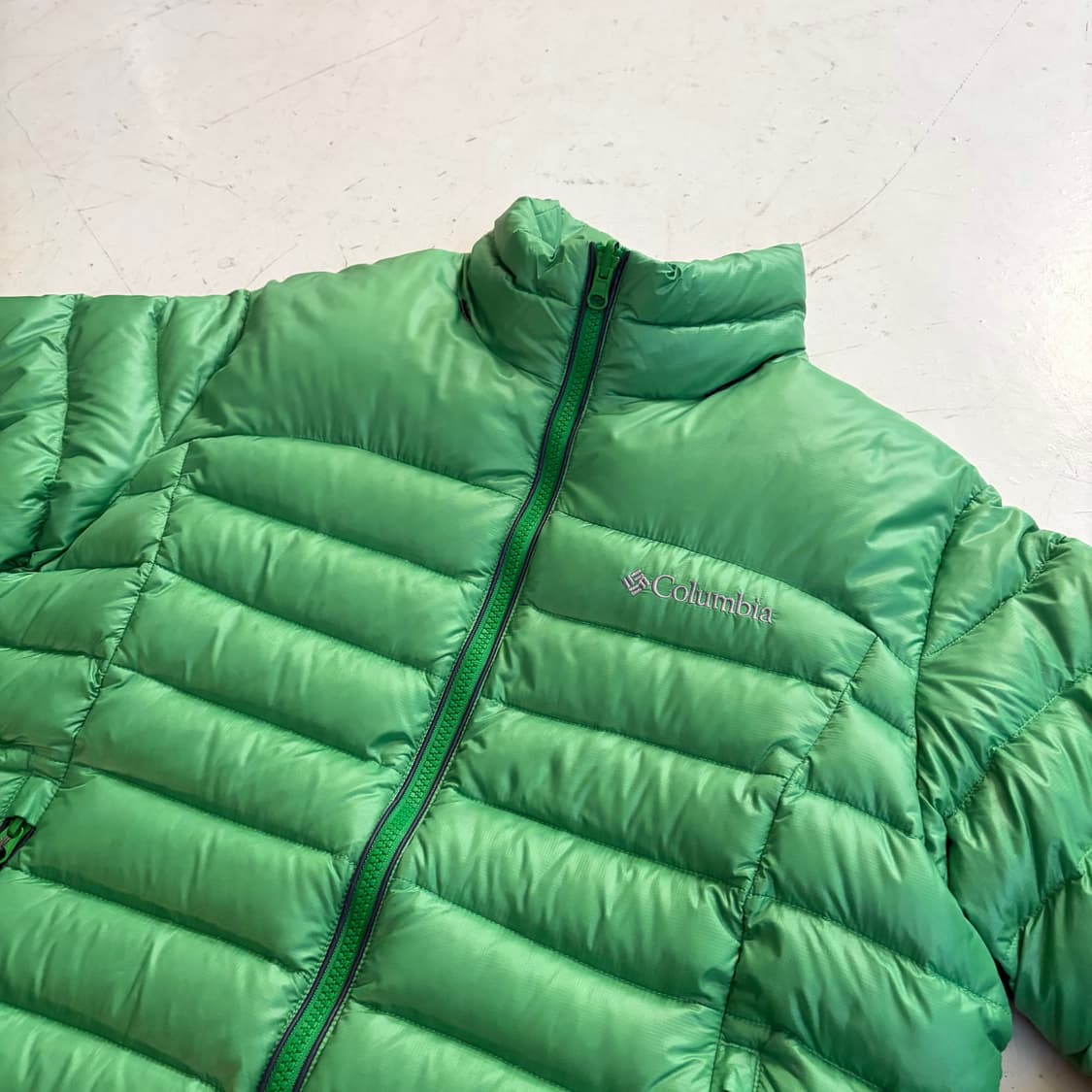 컬럼비아 빈티지 구스다운 경량패딩 L 상품이미지4