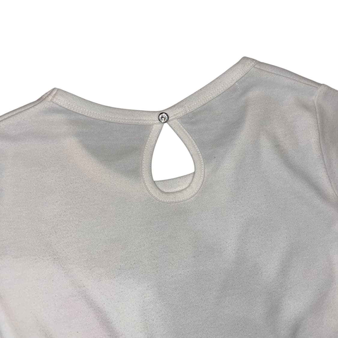 도트레이스 스커트 레이어드 글리터프린팅 반팔 원피스 키치갸루y2k 상품이미지5