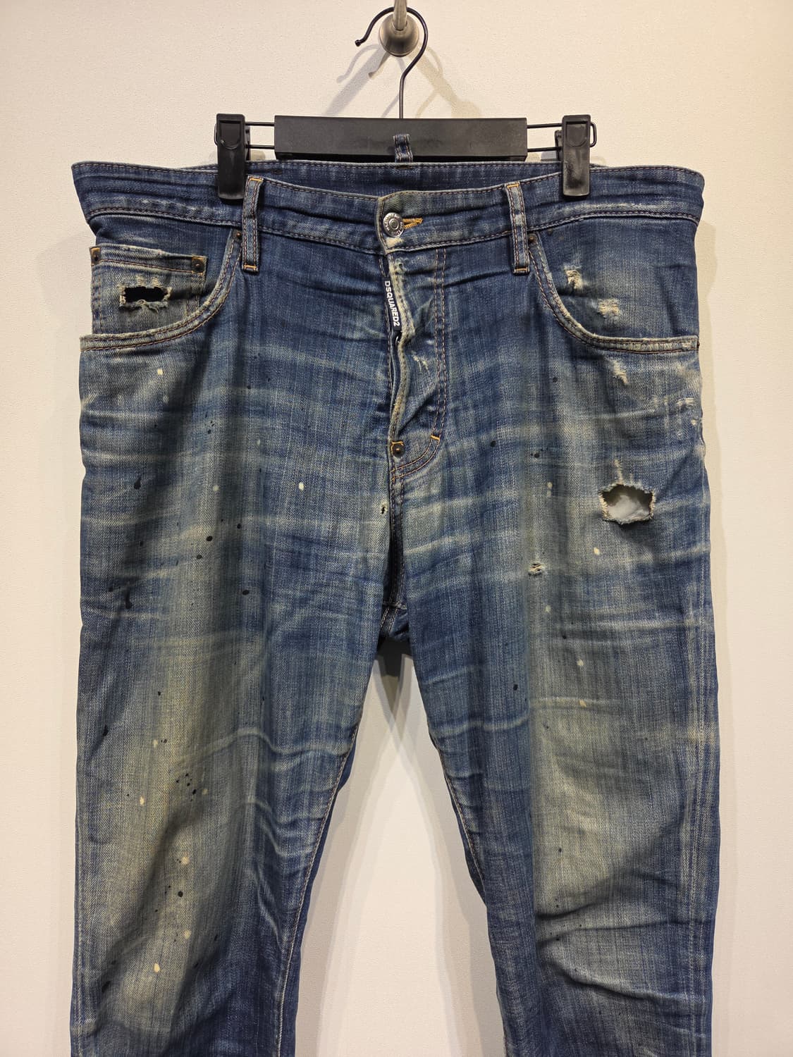 DSQUARED2 디스퀘어드2 섹시 머큐리 페인트 스팟 워싱진 상품이미지3